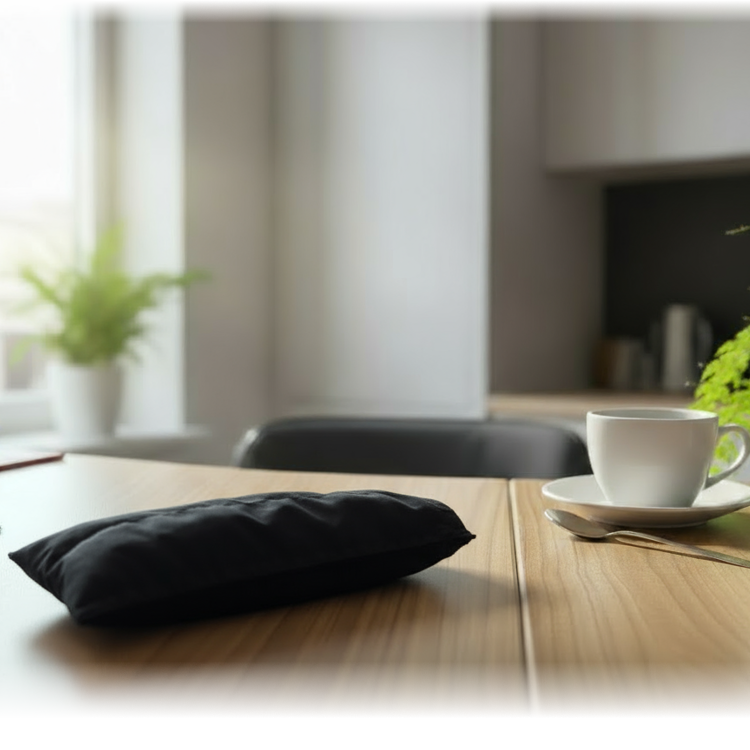 nasączona wkłada frio po aktywacji na blacie w kuchni